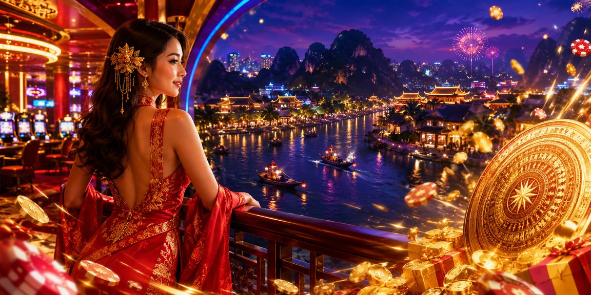 Lễ hội đặt cược sôi động tại Ninh Bình với ánh đèn rực rỡ